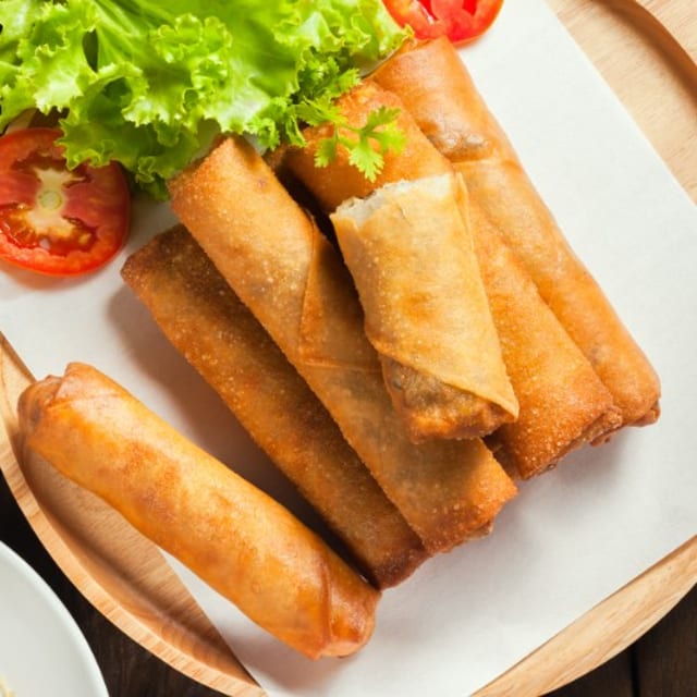 Santa Fe Egg Rolls.